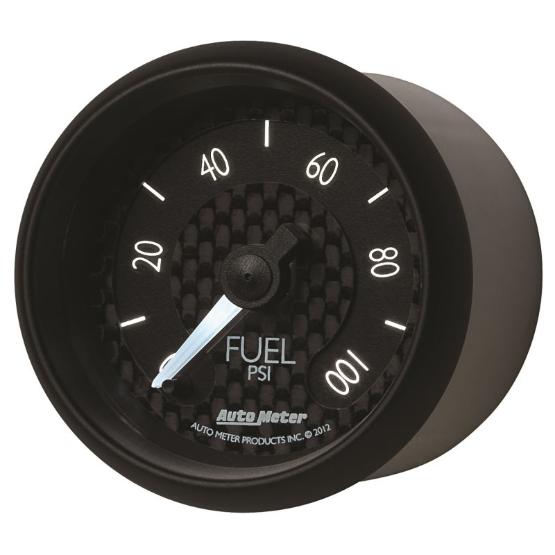 Autometer GT Series 52mm Full Sweep Electronic 0-100 PSI Fuel Pressure Gauge-thumbmail-6