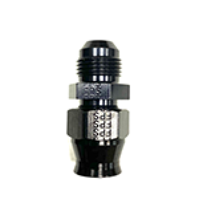 Fragola -6AN Male x 3/8in Tube AN Adapter Fitting Black-thumbmail-1