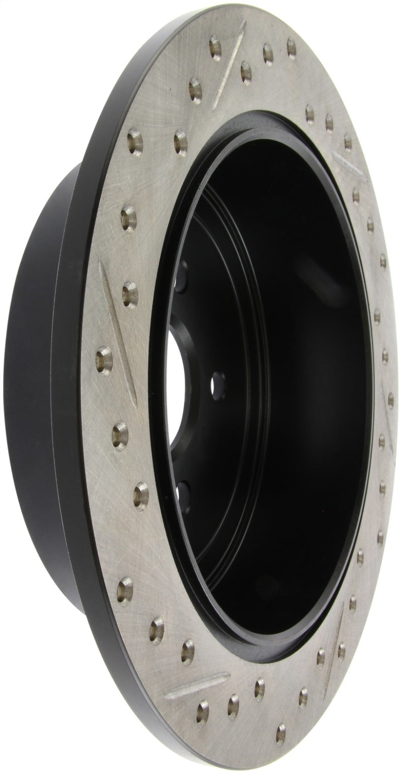 StopTech 08-10 Impreza WRX (Exc STi)/08-10 Impreza Coupe/Sedan Slotted & Drilled Left Rear Rotor-thumbmail-13