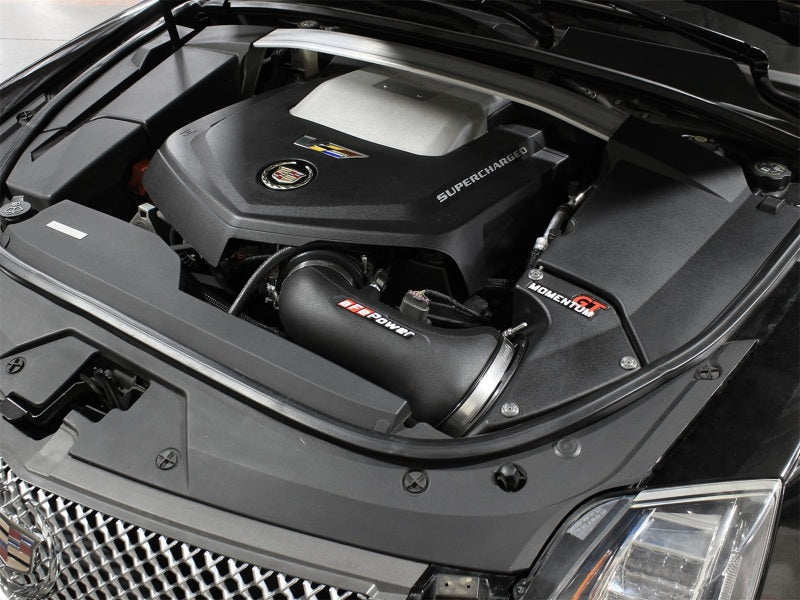 aFe Momentum GT Pro DRY S Cold Air Intake System 09-15 Cadillac CTS-V V8 6.2L (sc)-thumbmail-2