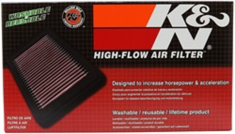 K&N Replacement Air FIlter 10-11 Fiat 500 0.9L L2 / 11 Lancia Ypsilon 0.9L L2-thumbmail-8