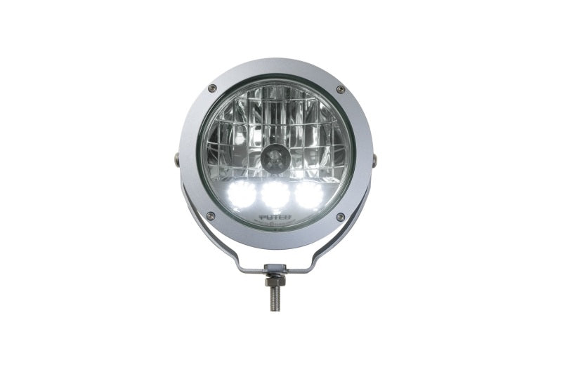 Putco HID Lamp w/3 LED DayTime Running Lights - 6in Silver Housing w/ Clear Lens HID Off Road Lamps-thumbmail-3
