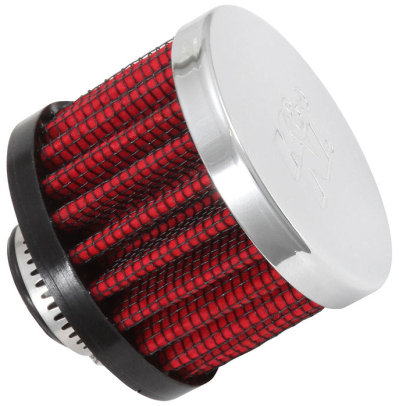K&N Clamp On Rubber Base Crankcase Vent Filter 0.5in Flange ID 2in OD 1.5in Height-thumbmail-4