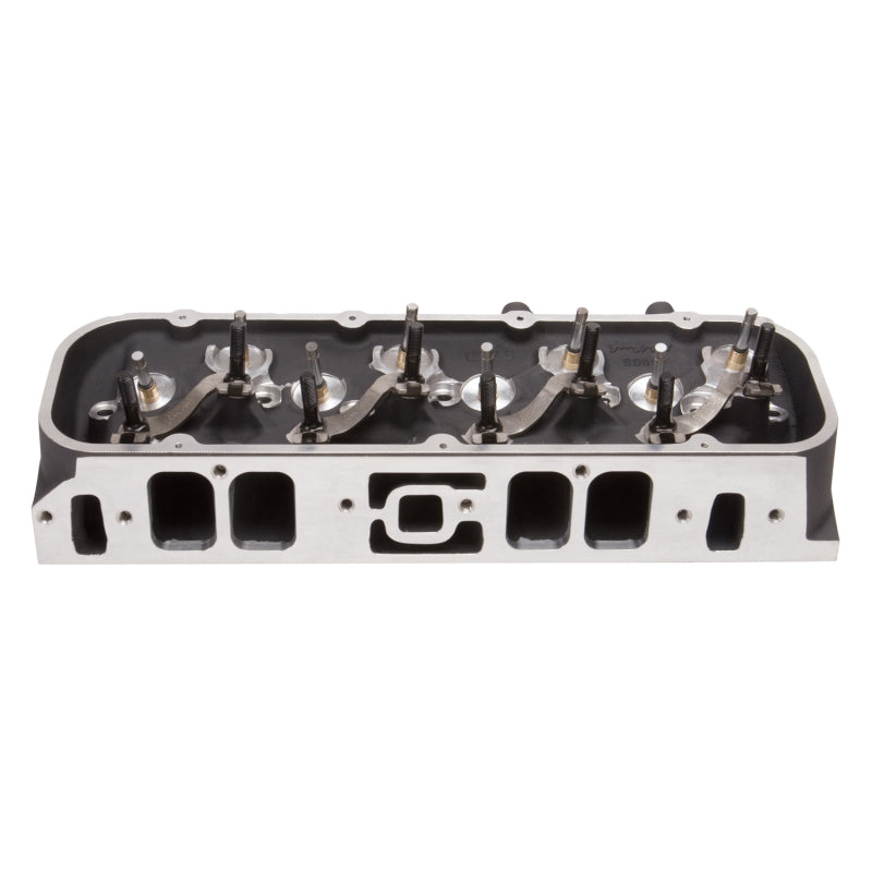 Edelbrock Single Marine BBC Rect Port Head w/ Valves-thumbmail-20