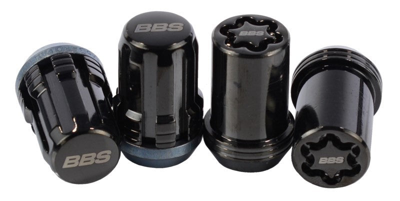 BBS McGard Lug Nut Set 12x1.5 Black - w/Locks-thumbmail-2