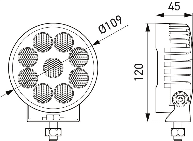 Hella ValueFit LED Work Light TR3000 LED MV CR LT-thumbmail-9