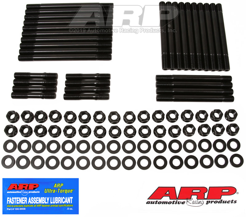 ARP Chevy Big Block MKIV w/ Merlin Heads 8 long Exhaust Stud Undercut Hex Head Stud Kit-thumbmail-1