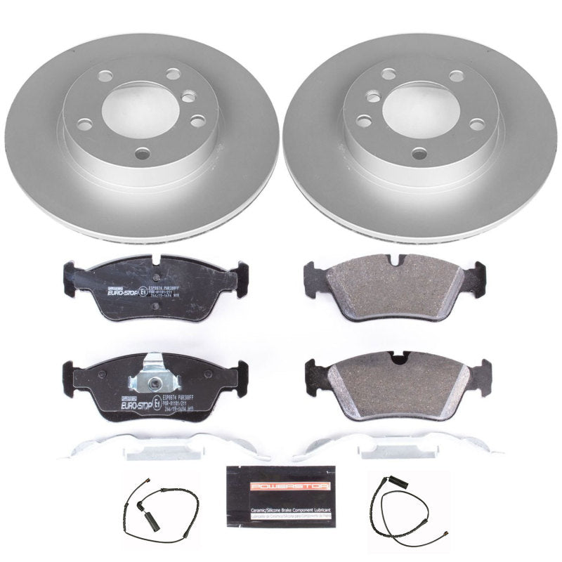 Power Stop 92-98 BMW 318i Front Euro-Stop Brake Kit-thumbmail-2