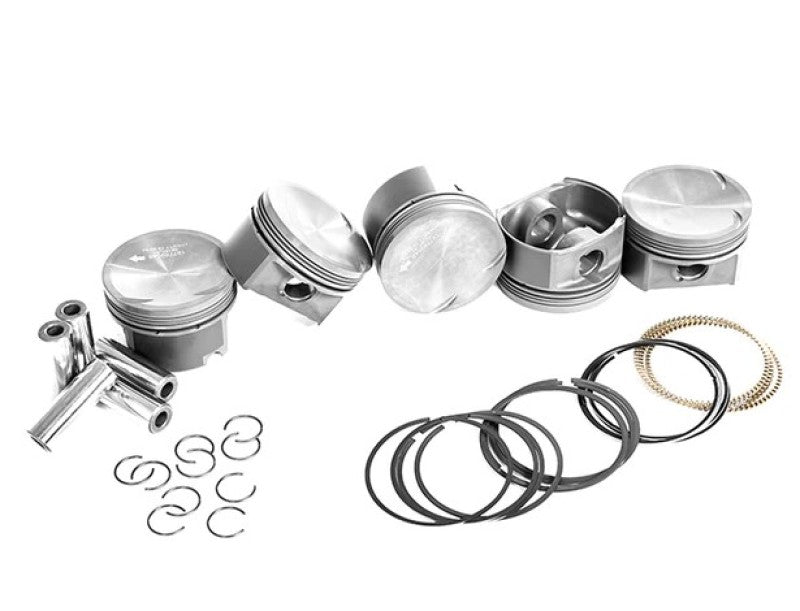 Mahle OE GMC Trk 3.5L I-5 Vin 6 2004-2006 Canyon Colorado Hummer H3 2006+ Piston Set (Set of 5)-thumbmail-1