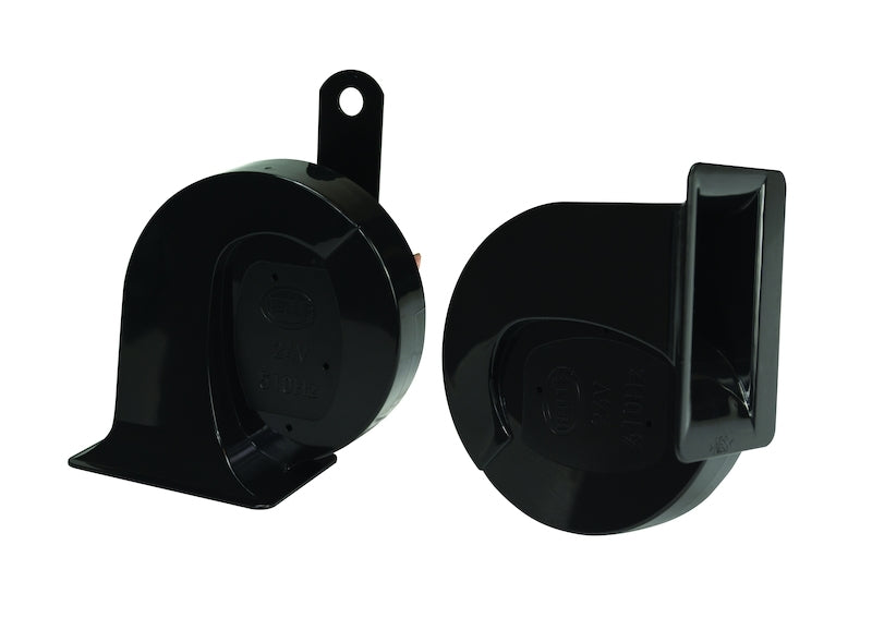 Hella Horn Kit Bx Black Trumpet 24V Univ-thumbmail-1