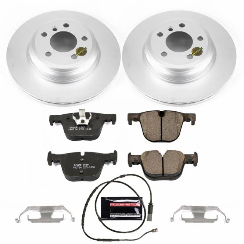 Power Stop 15-16 BMW 328i xDrive Rear Z23 Evolution Sport Coated Brake Kit-thumbmail-1