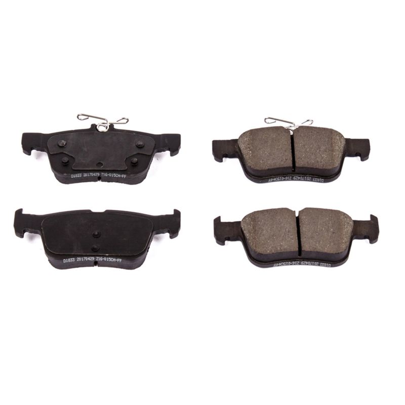 Power Stop 15-16 Ford Edge Rear Z16 Evolution Ceramic Brake Pads-thumbmail-1