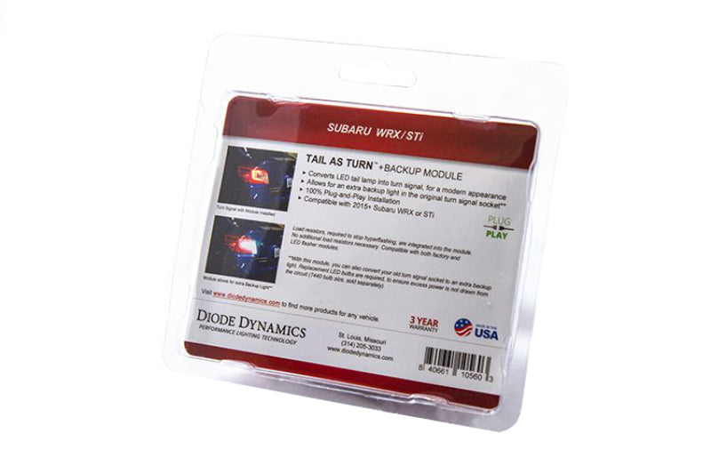 Diode Dynamics 15-21 Subaru WRX / STi Tail as Turn +Backup Module (USDM) Module Only-thumbmail-4