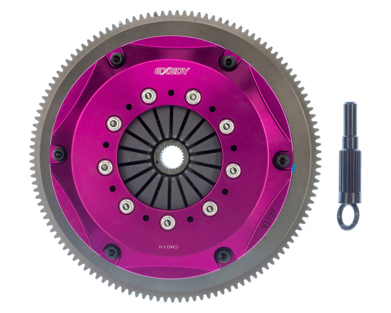 Exedy 2003-2007 Infiniti G35 V6 Hyper Twin Cerametallic Clutch Sprung Center Disc Push Type Cover-thumbmail-6