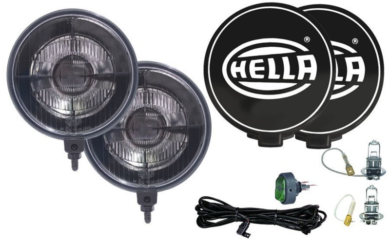 Hella 500 Series 12V Black Magic Halogen Driving Lamp Kit-thumbmail-37