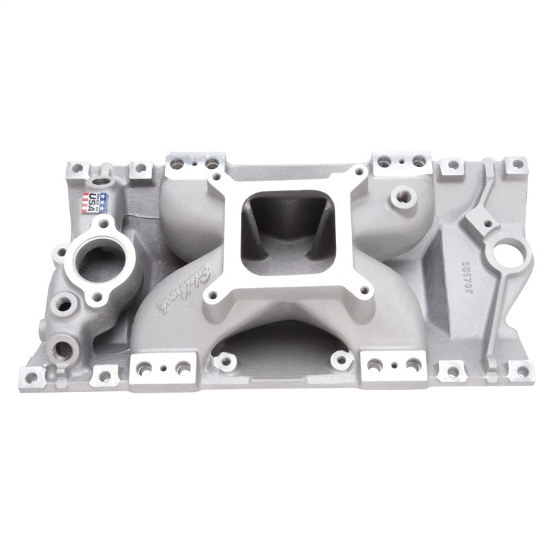 Edelbrock Manifold SBC Victor E-Tec EFI Satin-thumbmail-2