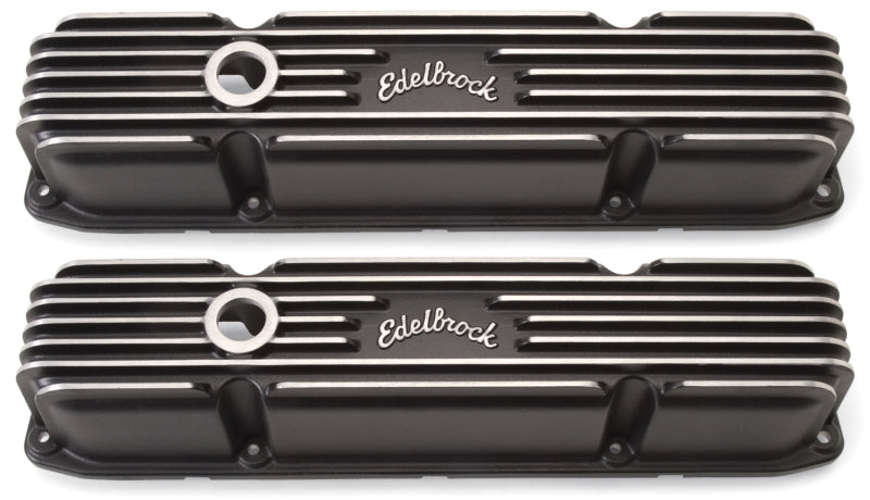 Edelbrock Valve Cover Classic Series Chrysler 383/440 CI V8 Black-thumbmail-2