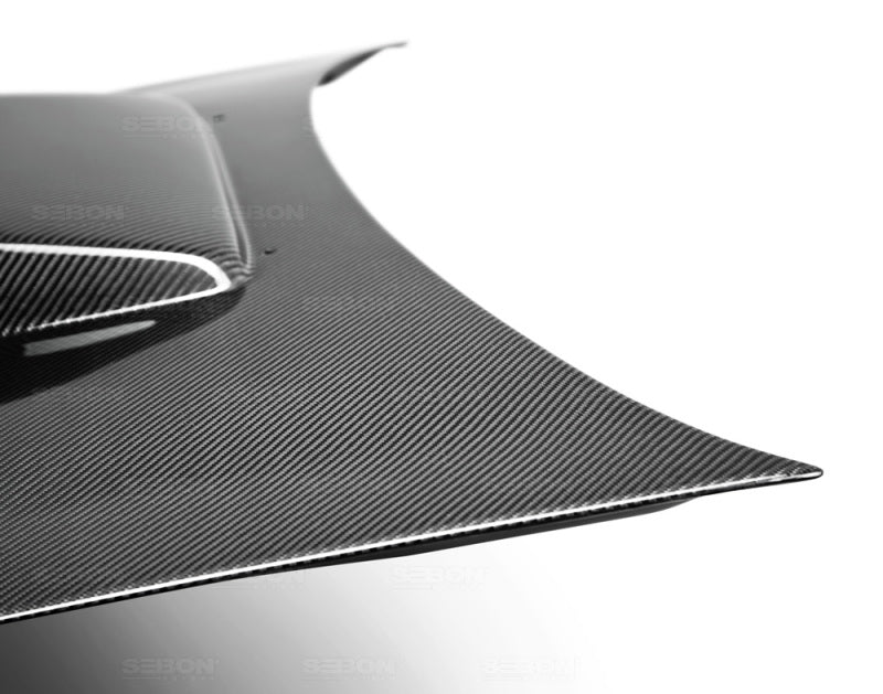 Seibon 06-07 Subaru WRX/STi CWII Carbon Fiber Hood-thumbmail-9