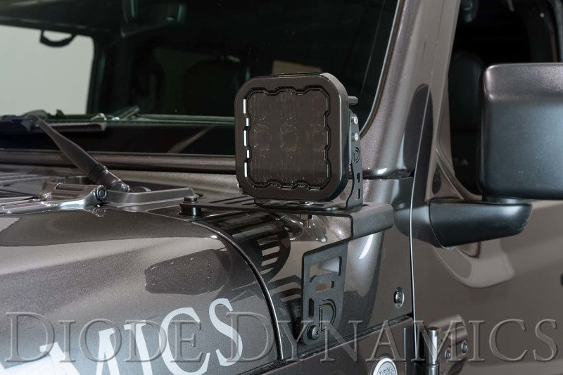 Diode Dynamics SS5 LED Pod Cover Smoked-thumbmail-4