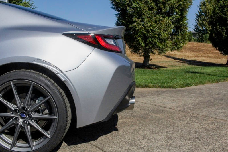 Perrin 2022 BRZ/GR86 Axle Back Exhaust SS (Single Side Exit w/Helmholtz Chamber)-thumbmail-23