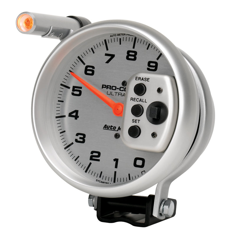 Autometer Ultra-Lite 5 inch 9000 RPM Single Range w/ Shift-Lite and Memory Tachometer-thumbmail-3
