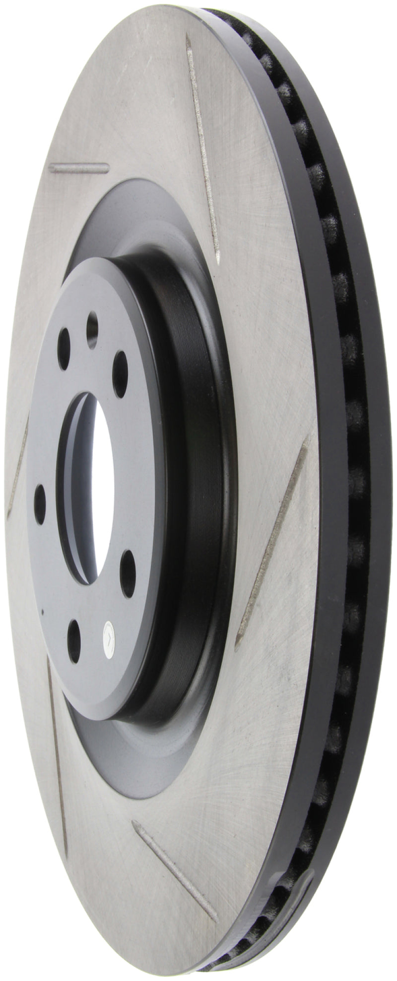 StopTech Power Slot 12-13 Audi A6 Quattro/11-12 A7 Quattro / 10-13 S4 Rear Left Slotted Rotor-thumbmail-9