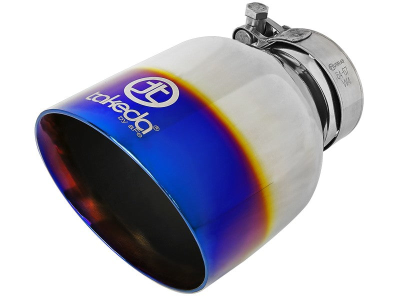 aFe Takeda 2-1/2in 304 SS Axle-Back Exhaust w/ Blue Flame Tips 14-18 Mazda 3 L4 2.0L/2.5L-thumbmail-5