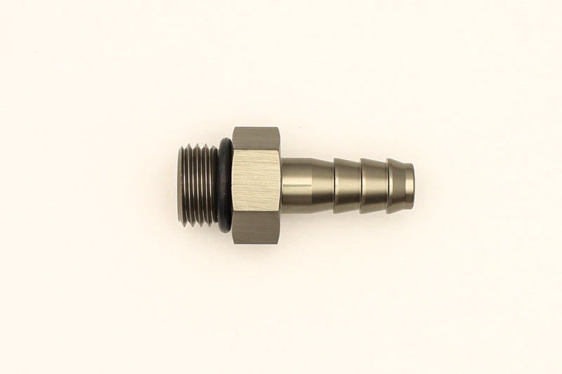DeatschWerks 6AN ORB Male To 5/16in. Male Triple Barb Fitting (Incl. O-Ring)-thumbmail-2