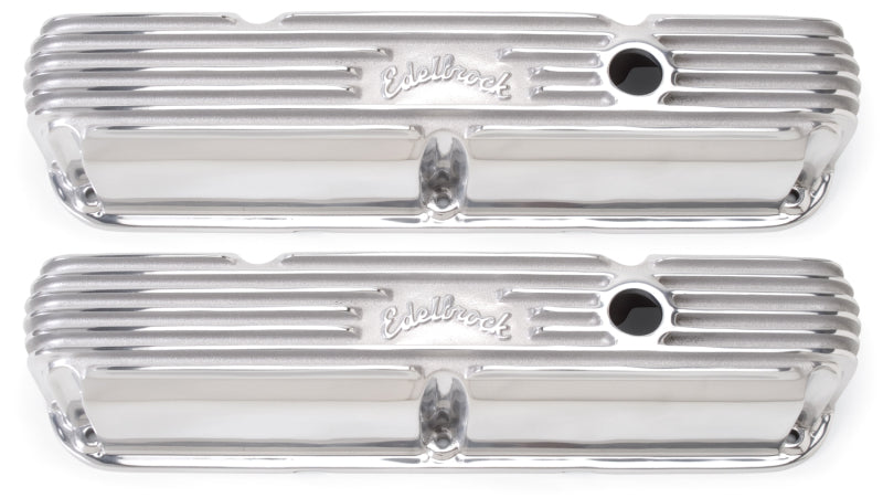 Edelbrock Valve Cover Classic Series Chrysler La 318-340-360 CI V8 Polshed-thumbmail-3