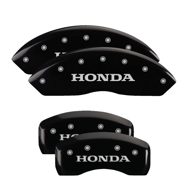 MGP 4 Caliper Covers Engraved Front & Rear MGP Yellow Finish Black Char 2004 Honda S2000-thumbmail-3