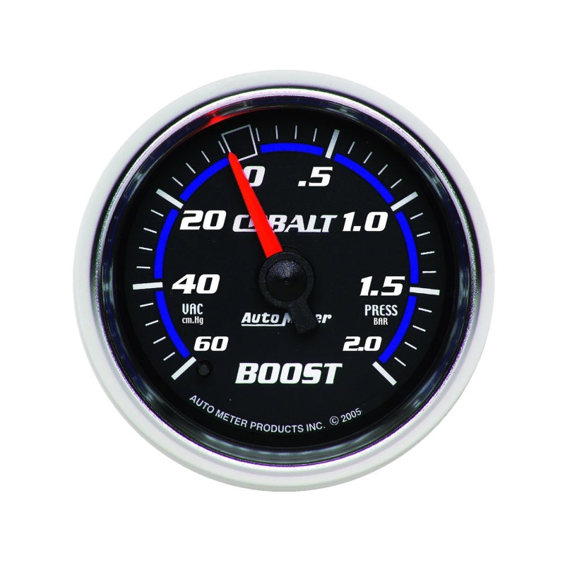 Autometer Cobalt 52mm 2 BAR Mechanical Boost Gauge-thumbmail-5