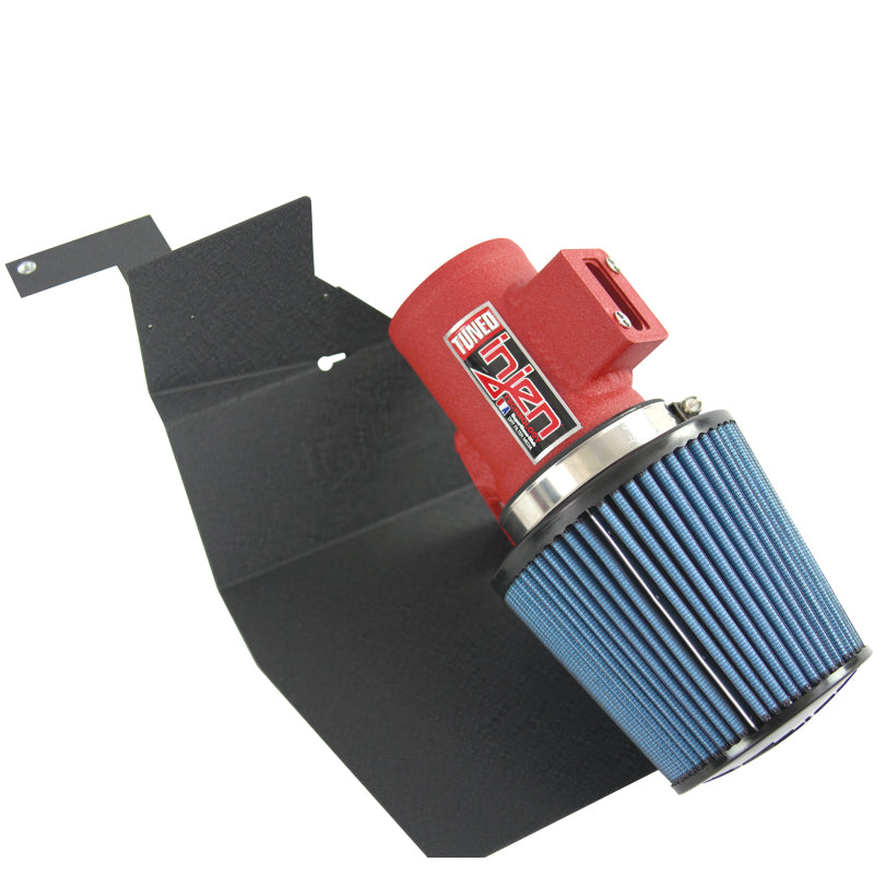 Injen 16-19 Ford Fiesta ST 1.6L Turbo 4Cyl Wrinkle Red Short Ram Intake w/MR Tech (Special order)-thumbmail-2