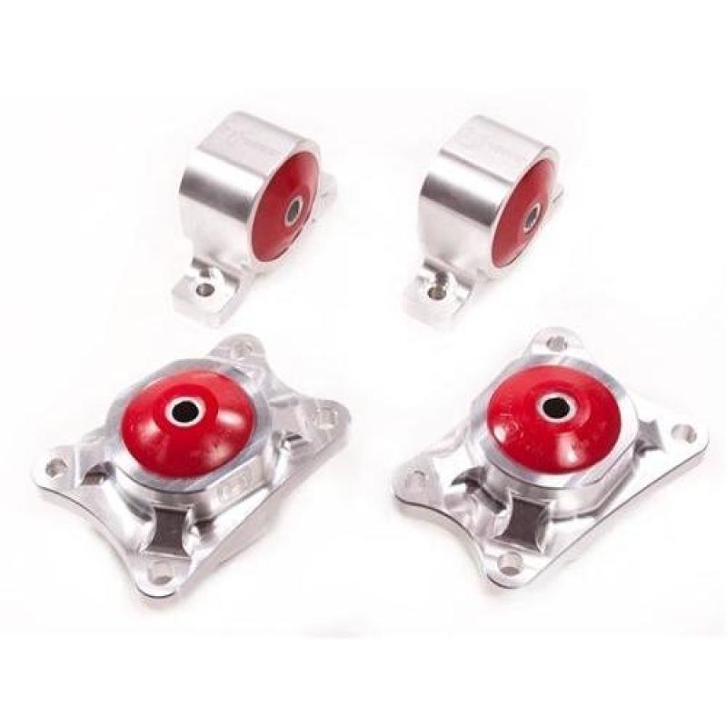 Innovative 00-09 Honda S2000 F-Series Black Aluminum Mounts 85A Bushings Billet Rear Diff Mounts-thumbmail-1