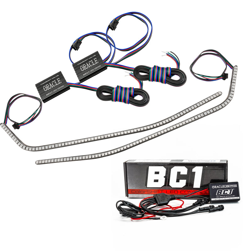 Oracle 16-21 Chevy Camaro Surface Mount DRL Modules - ColorSHIFT w/ BC1 Controller-thumbmail-4