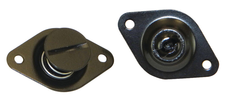 Moroso Quick Fastener - Self Ejecting - 7/16in x .500in - Steel - Black - 10 Pack-thumbmail-1