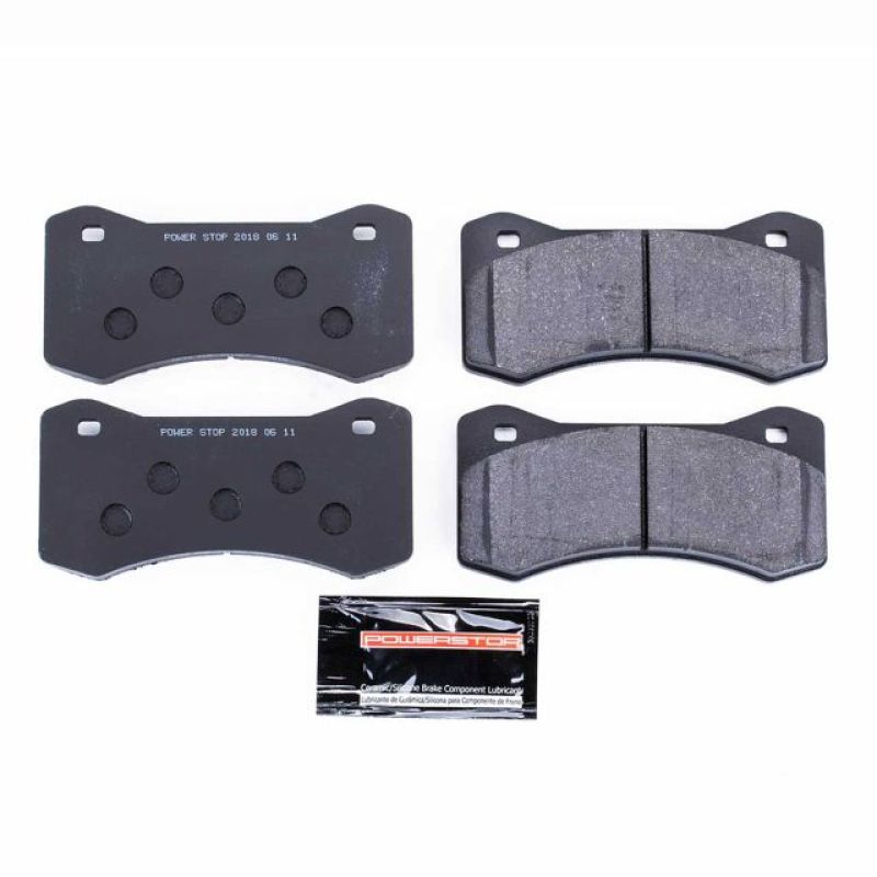 Power Stop Aero 4/6/W4A/W6A Radial Mount Track Day SPEC Brake Pads-thumbmail-1