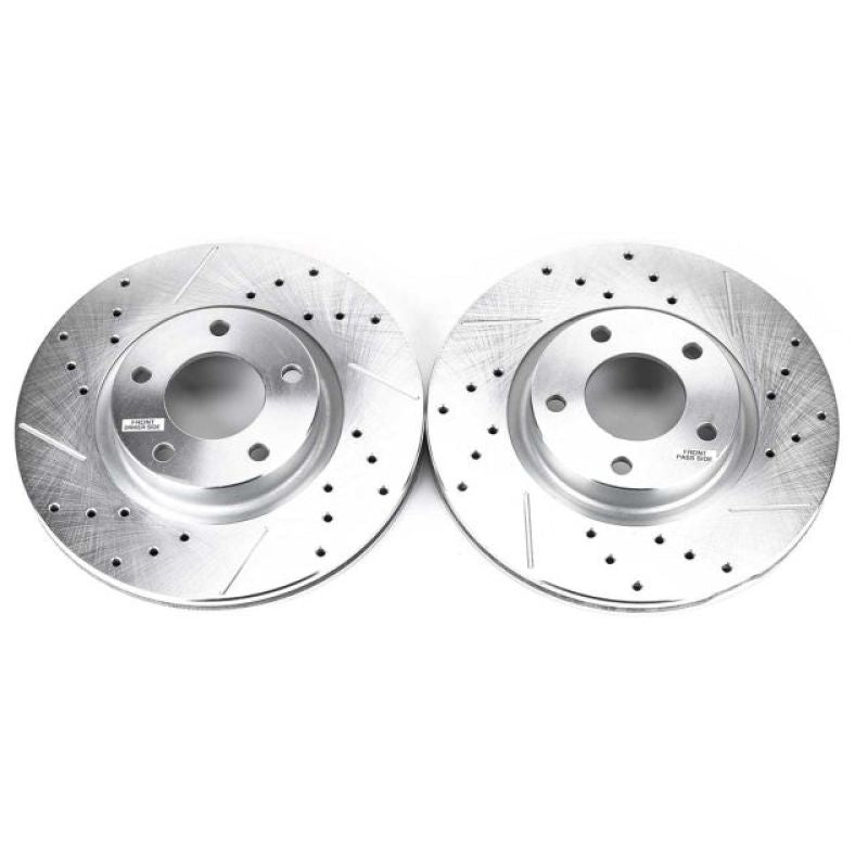 Power Stop 04-13 Mazda 3 Front Evolution Drilled & Slotted Rotors - Pair-thumbmail-1