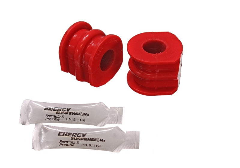 Energy Suspension 03-07 Infiniti G-35 Coupe RWD / 02-09 350Z Red 21mm Rear Sway Bar Frame Bushings-thumbmail-2