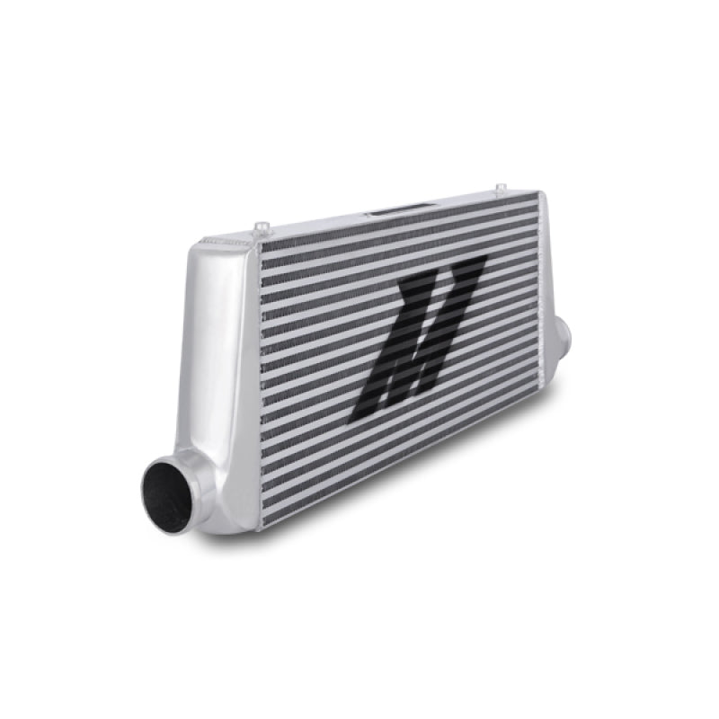 Mishimoto Universal Silver R Line Intercooler Overall Size: 31x12x4 Core Size: 24x12x4 Inlet / Outle-thumbmail-4