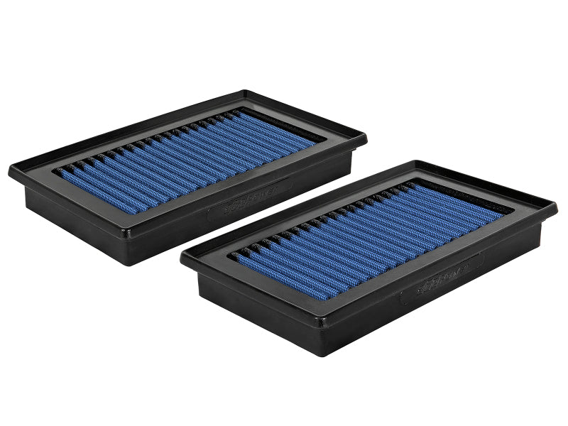 aFe MagnumFLOW OE Replacement Air Filter w/ Pro 5R Media (Pair) 14-19 Infiniti Q50 V6-3.5L/3.7L-thumbmail-1