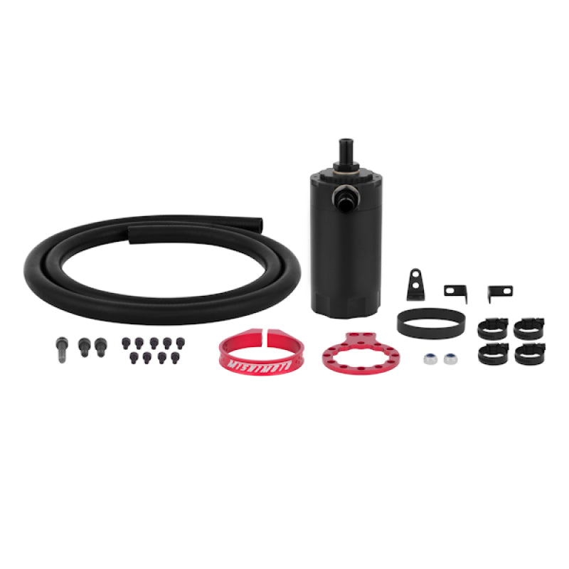 Mishimoto Universal Baffled Oil Catch Can - Red-thumbmail-20