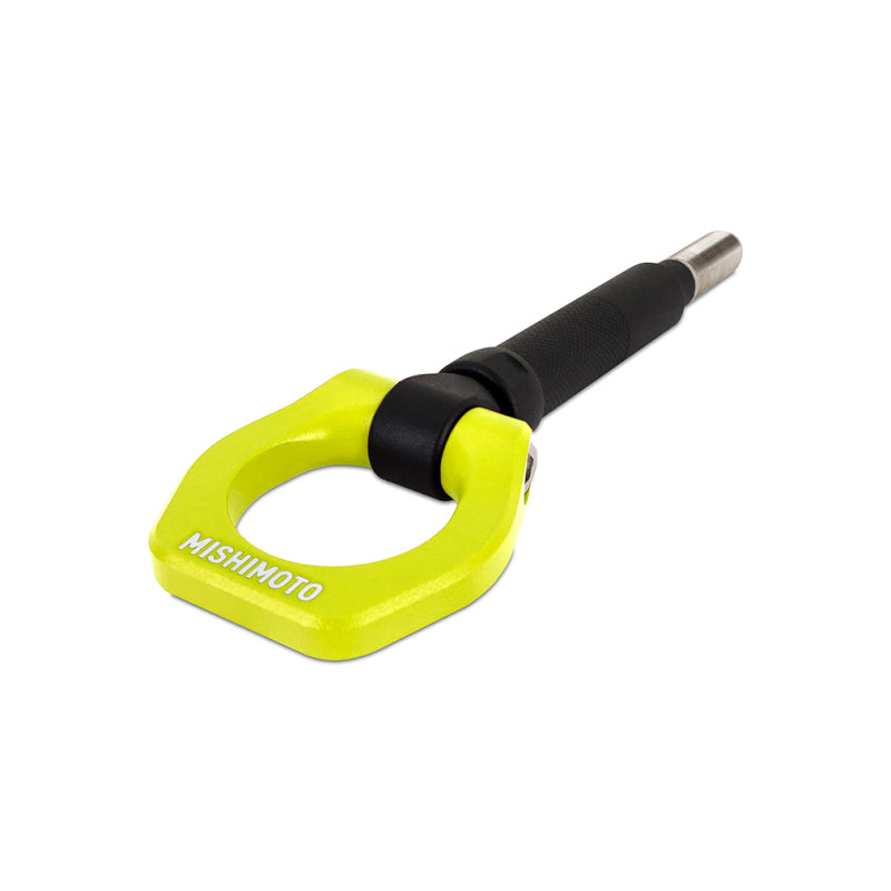 Mishimoto 13+ Subaru BRZ/FRS/86 / 18+ Subaru WRX Neon Yellow Racing Front Tow Hook-thumbmail-1