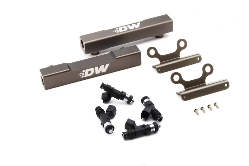 DeatschWerks 02+ Subaru WRX / 07+ STI/LGT Top Feed Fuel Rail Upgrade Kit w/ 1000cc Injectors-thumbmail-2