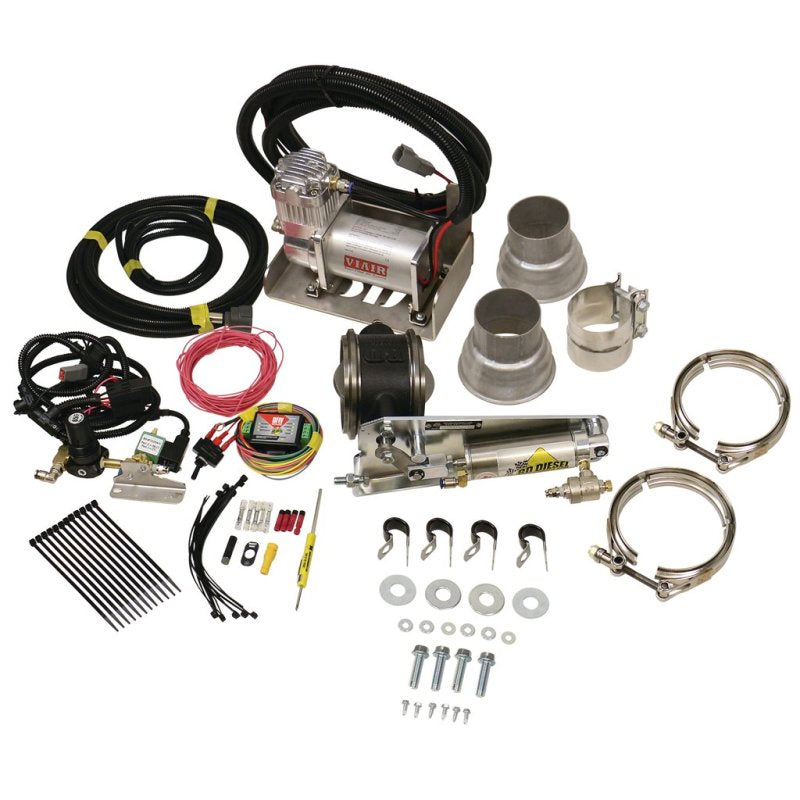 BD Diesel Exhaust Brake - Universal 3.0in c/w Air Compressor-thumbmail-4