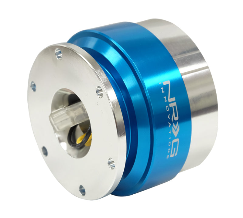 NRG Quick Release - Black Body/ Blue Chrome Ring-thumbmail-4