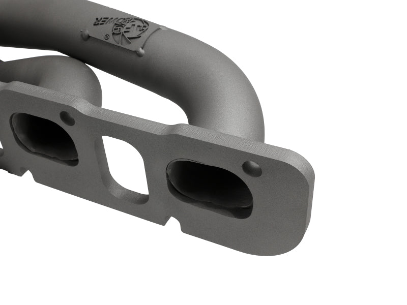 aFe Twisted Steel 304SS Short Header 15-22  Dodge Challenger SC V8-6.2L / 6.4L HEMI Titanium Coating-thumbmail-7