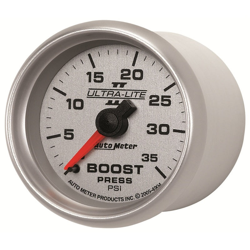 Autometer UL II Boost Gauge 2-1/16in Mechanical Pressure Ultra-Lite Gauge 35PSI-thumbmail-3