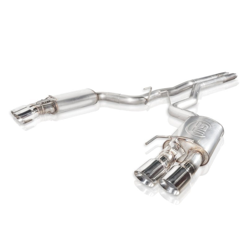 Stainless Works 18+ Ford Mustang GT Redline Cat-Back Performance Connect H-Pipe w/ Active Valves-thumbmail-2