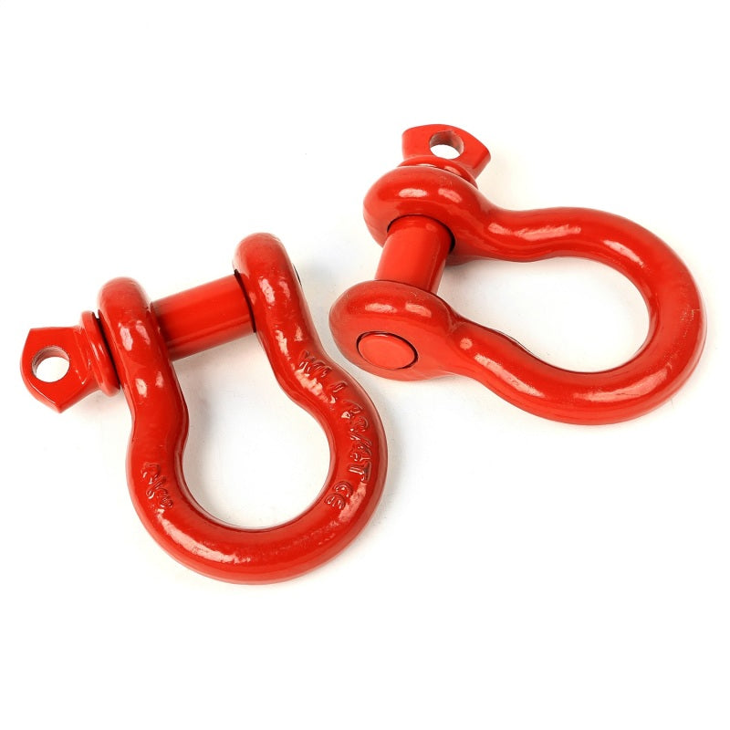 Rugged Ridge Red 3/4in D-Shackles-thumbmail-8