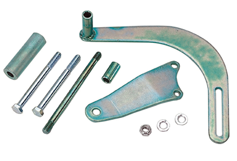 Moroso GM Delcotron to Chevrolet Small Block (w/Short Water Pump) Alternator Mount w/Hardware-thumbmail-1